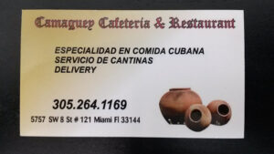 Camaguey Cafeteria & Restaurant - Miami