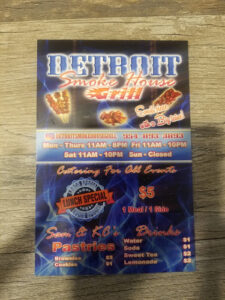 Detroit smokehouse and grill - Hollywood