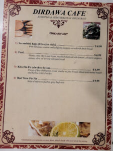 Dirdawa Cafe - Inglewood