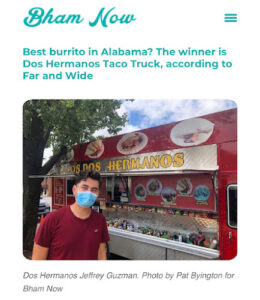 Dos Hermanos LLC (Taco Truck) - Bessemer