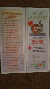 Lam Fong Chinese Food - Bridgeton