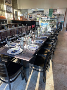 Provisions Market Table - Orange
