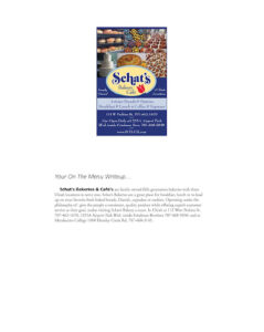 Schat's Bakery & Cafe at the Eagles Nest Mendocino College - Ukiah