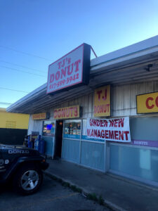 TJ's Donut on Main st. - Weatherford