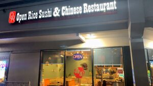 open rice sushi and chinese restaurant - Lake Oswego
