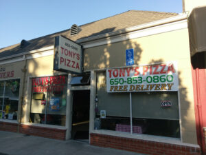 tonys pizza - Menlo Park